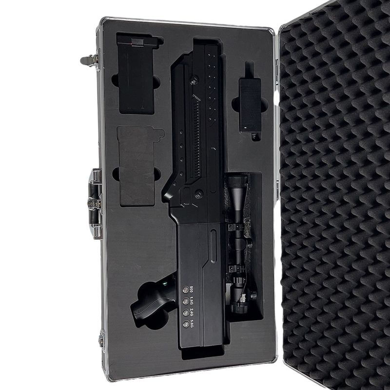  瑞金手持便携式枪型低空防御反制四通道B型