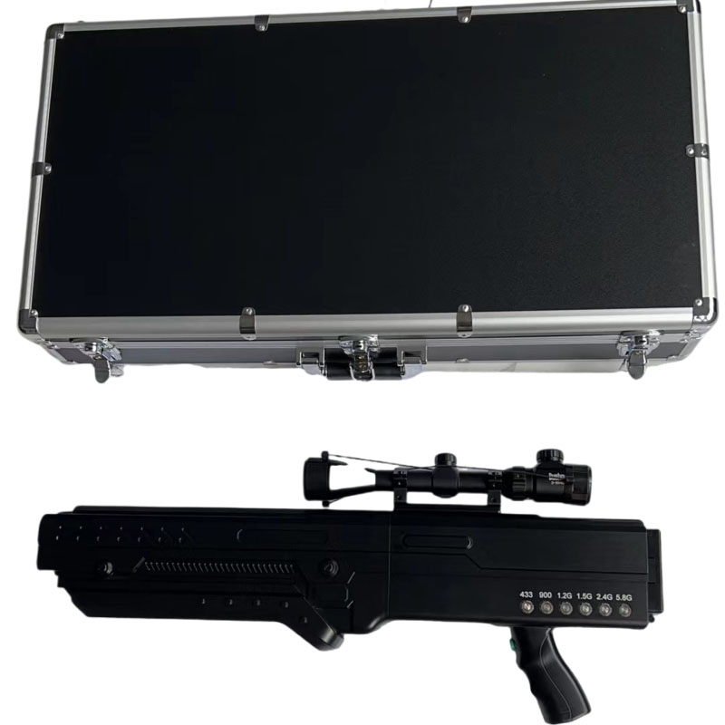  瑞金手持便携式枪型低空防御反制六通道A型